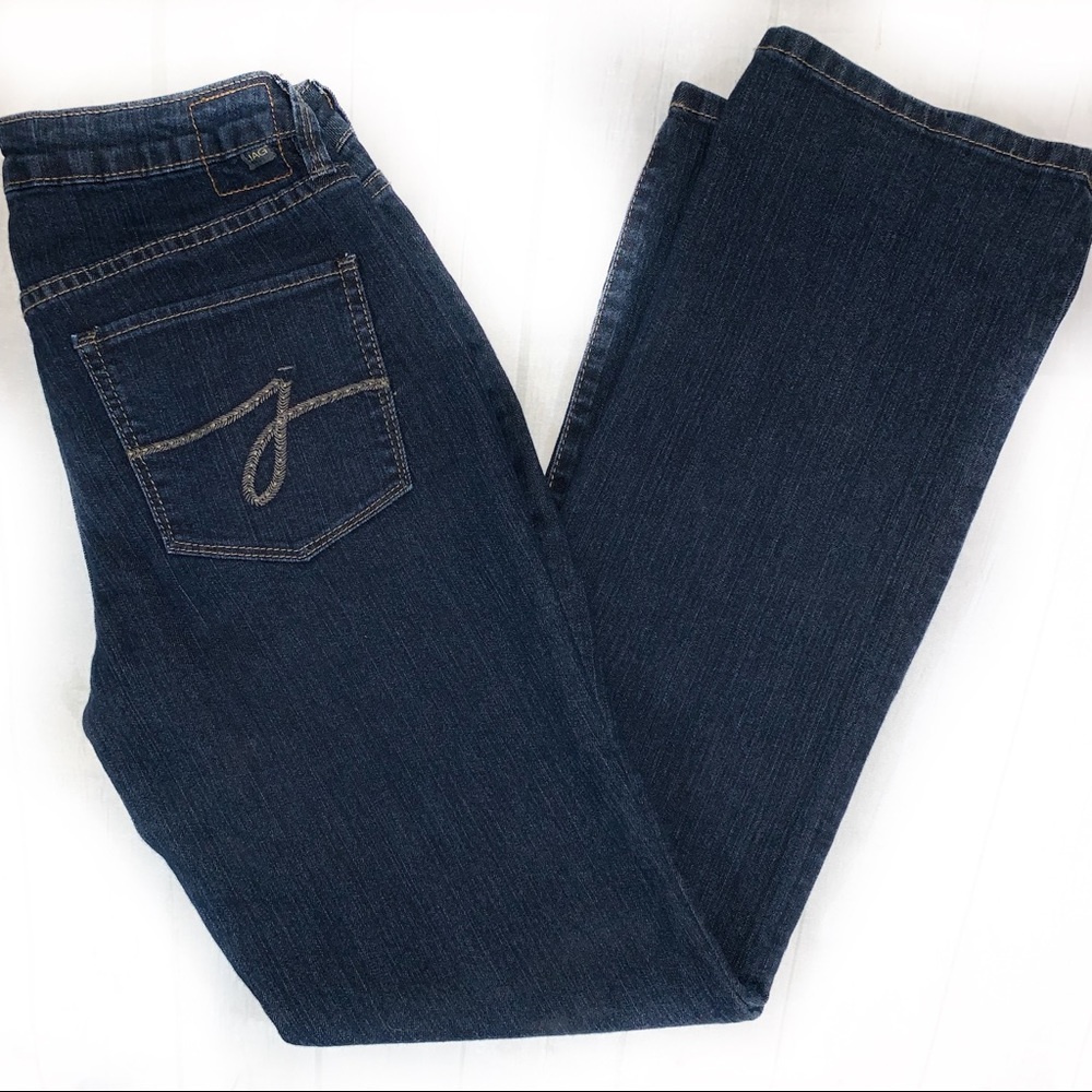 Jag Jeans Bootcut Low Rise Dark Wash